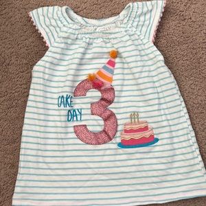 3 year old birthday shirt